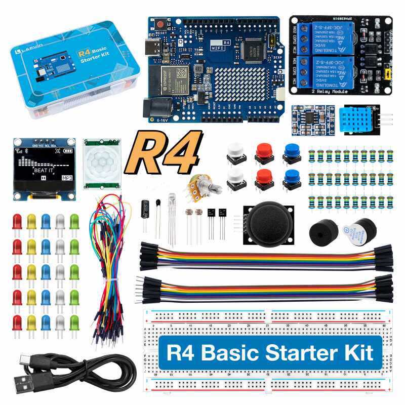 Science Project Kit - UNO R4 WiFi Compatible Development Starter