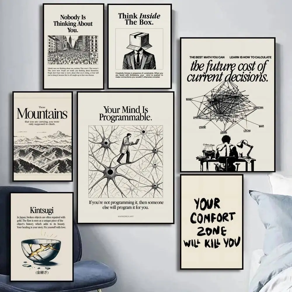 Inspirational Motivational Quo - Star Map Poster ulasan dan harga