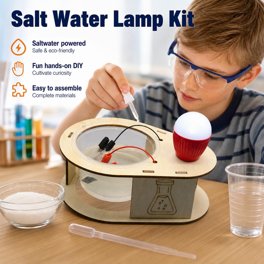 DIY Salt Water Power Generatio - Science Kit ulasan dan harga
