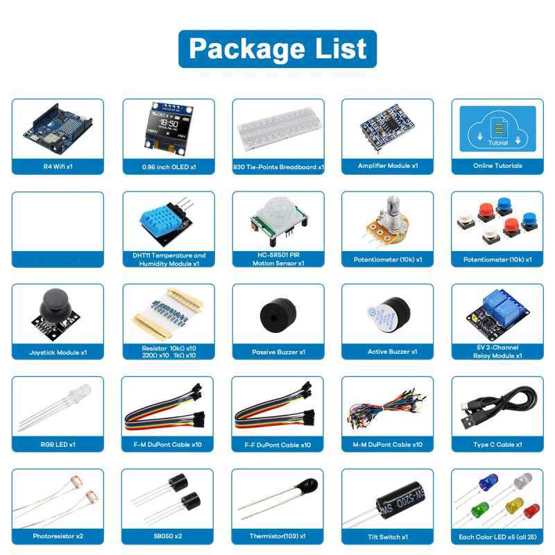 UNO R4 WiFi Compatible Develop - Science Project Kit ulasan dan harga