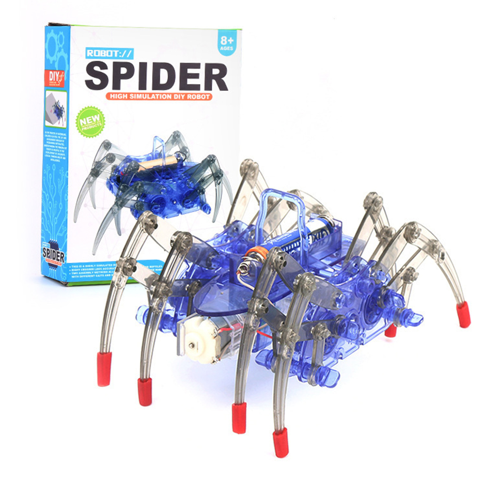 Electric Bionic Spider Robot D - Science Project Kit ulasan dan harga